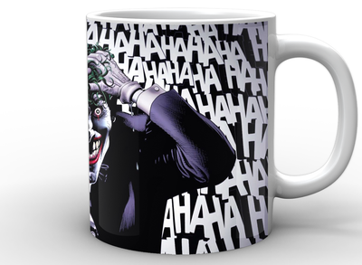 Кружка GeekLand белая Джокер Joker JK.02.021