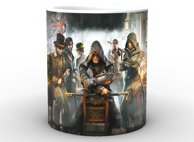 Кружка GeekLand Assassins Creed&nbsp;Кредо Ассасина&nbsp;в баре AC.02.14