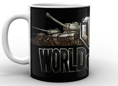 Кухоль World of Tanks Світ танків лого WT.02.001