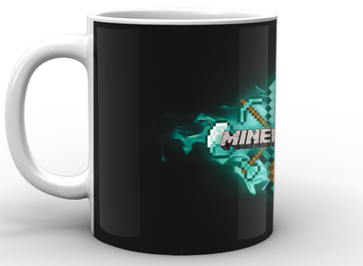 Кружка GeekLand Minecraft Майнкрафт лого MС.02.004