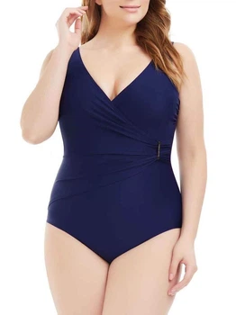 Купальник Marc&Andre цельный 42D синий Sport Collection
