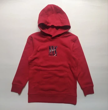 Худи George NYC Slogan красное 104-110см