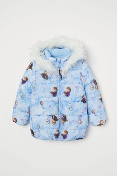 Куртка голубая Eльза и Анна H&M 140см (38548906)