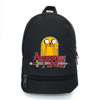 Рюкзак Время Приключений подростковый Cappuccino Toys (Adventure time 007-black) черный