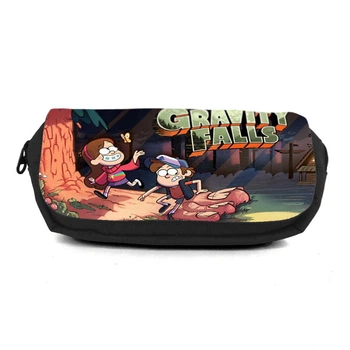 Школьный пенал Гравити Фолз 003 (Gravity Falls) органайзер универсальный (GFS-003-blc) черный