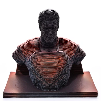 Скульптурный 3D пазл из картона Супермен Daisy Sign PZ22