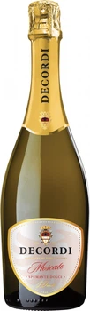 Алкогольний напій на основі вина Decordi Moscato Spumante Dolce біле солодке 0.75 л (8008820148966)