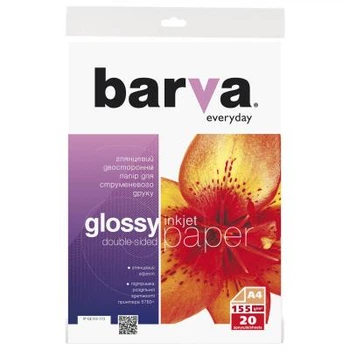 Папір Barva A4 Everyday Glossy double-sided 155г 20с (IP-GE155-172)