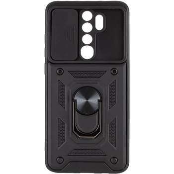 Удароміцний чохол Camshield Serge Ring for Magnet для Xiaomi Redmi Note 8 Pro Чорний