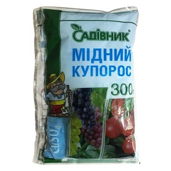 Медный купорос, 300 г, от "Агрохимпак"