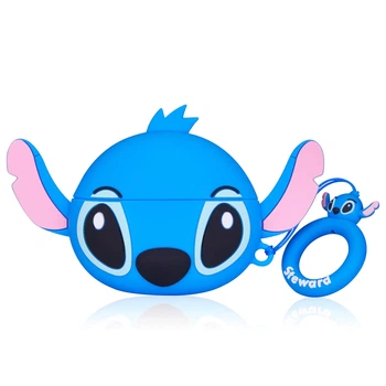 Чехол для наушников Apple AirPods Pro Alitek Стич Head Blue -Refurbished (88904y)