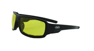 Защитные очки с уплотнителем Global Vision Italiano-Plus (yellow) (1ИТАЛ-30П)