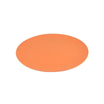 Тарілка плоска Fissman 25x1,4 см помаранчевий (8993)
