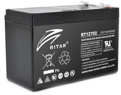 Аккумуляторная батарея AGM RITAR 12V 7.0Ah (RT1270B)