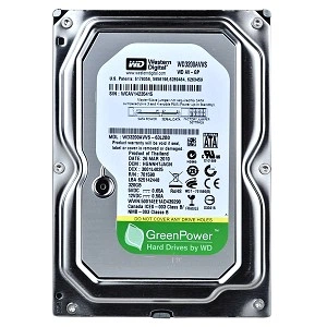 Жорсткий диск 3.5" 320Gb Western Digital Green SATAII 8Mb 7200 rpm (WD3200AVVS) (Ref)
