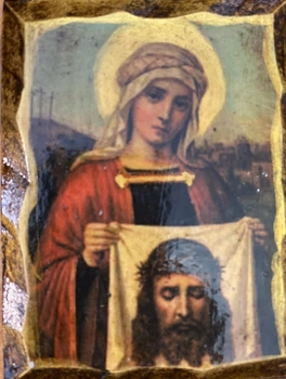 Икона под старину святая Вероника 452
