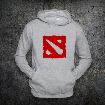 Худи Fruit of the Loom Лого Дота 2 Dota 2 Серый S (129702)