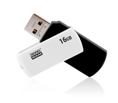 Флеш-накопитель USB 16GB GOODRAM UCO2 (Colour Mix) Black/White (UCO2-0160KWR11)
