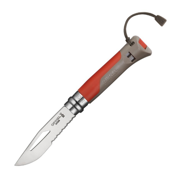 Нож Opinel №8 Outdoor Earth красный (001714)