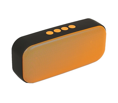 Bluetooth портативная колонка HDY-555 YCW оранжевая Aurora