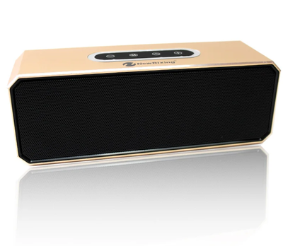 Колонка портативная беспроводная NewRixing NR-3011 Золотая Aurora