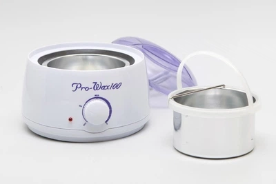 Набор воскоплав баночный с терморегулятором WH-001 Pot-Wax100 с Воском Hot Wax 100г (76899)