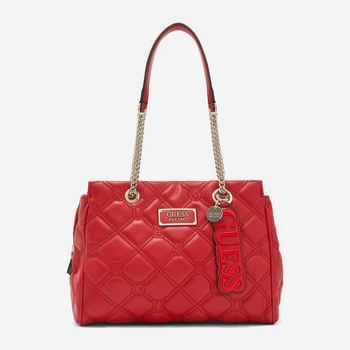 Сумка крос-боді жіноча Guess Lolli Satchel 33 Червона (H2000029663963)