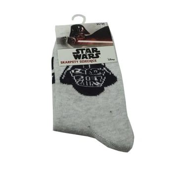 Носочки Disney Star Wars SW 52-34 Серый 11-12 лет/35-38