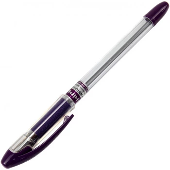 Ручка масляна кулькова "Hiper" №НО-335 Max Writer 2500 м 0,7 мм фіолетова