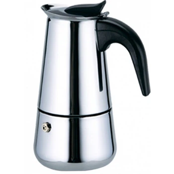 Гейзерна кавоварка з нержавіючої сталі Espresso Maker (ЕМ-9) на 9 чашок