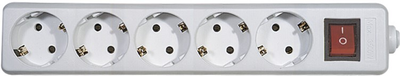 Колодка EMOS P1520 5 розеток с выключателем 16 A