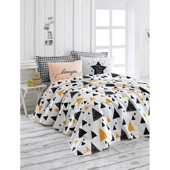 Покрывало пике Lotus Home Perfect Golden star желтый 200*235 (svt-2000022271172)
