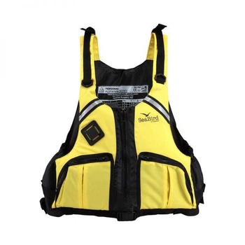 Cпасательный жилет SeaBird Plus Vest M/L yellow желтый для каякинга