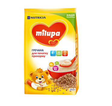 Безмолочна каша Milupa 090726 гречана для першого прикорму (bc-348013)