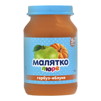 Пюре Малятко 691 гарбузово-яблучне 180г (bc-343402)