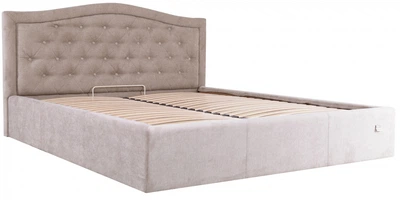 Ліжко Двоспальне Scarlett Comfort 180 х 190 см Місті Mocco З підйомним механізмом та нішою для білизни Мокко