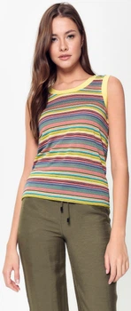 Майка Conte LD 921-1 XS/S (170-84) Yellow stripes (4810226428016)
