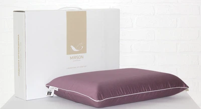 Подушка ортопедична MirSon №7009 Elite Delicate Satin Excalibur Women 59х43х10 (2200003399479)