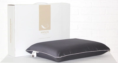 Подушка ортопедическая MirSon №7005 Elite Delicate Satin Iron Grey Women 59х43х10 (2200003399424)