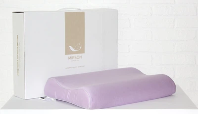 Подушка ортопедическая MirSon №7113 Elite Delicate Satin Calypso Aero 58х40х10.5 (2200003400540)