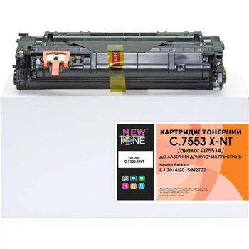 Картридж для HP LaserJet P2015 NEWTONE 53X Black NT-KT-Q7553X