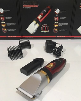 Машинка для стрижки волос Gemei GM-550 2 аккумулятора