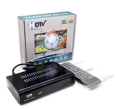 Цифровий ефірний тюнер Set Top DVB-T2 металевий корпус Wi Fi, HDTV
