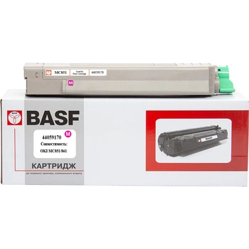 Картридж для OKI Magenta (44059170) BASF 44&nbsp;059&nbsp;170 Magenta BASF-KT-MC851M