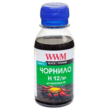 Чернила для HP Officejet Pro L7700 WWM H12 Black 100г H12/BP-2