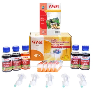 ПЗК Картриджі для Canon PIXMA MX924 WWM 5х100г RC.CLI451ARC