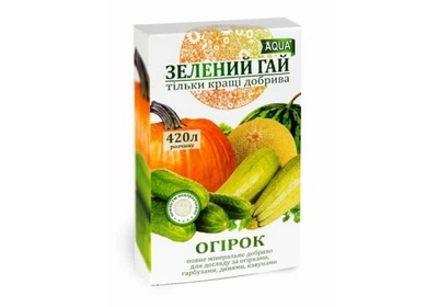Удобрение Зеленый Гай AQUA огурец, 300 гр. 010030