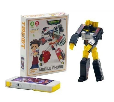 Телефон трансформер Huada Toys Тобот Музыкальный 5239 (A2643)
