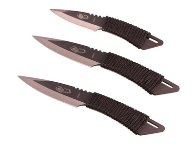Набір ножів Scorpio Для метання і виживання 3 шт. набір (1006-551-00)