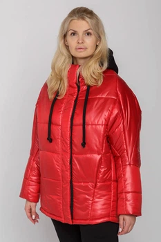Зимняя куртка Miorichi Лия 50 Красный (01168-red50)